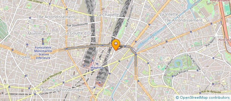 localisation de l'entreprise SARL LALY à PARIS
