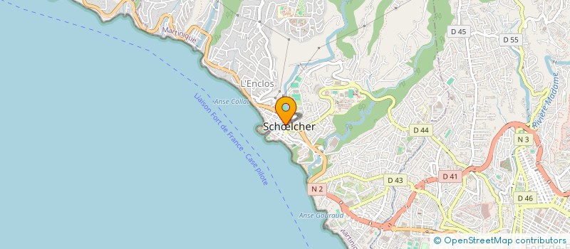 localisation de l'entreprise SARL LAM ACAJOU à SCHŒLCHER