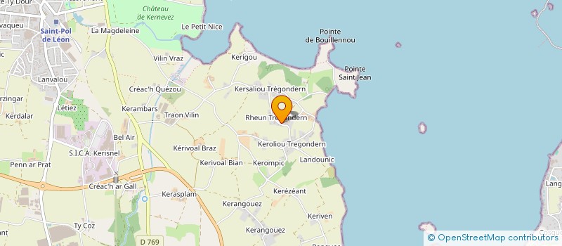 localisation de l'entreprise SARL LAMANDA BATISSEURS à SAINT-POL-DE-LEON