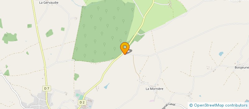 localisation de l'entreprise SARL LAMANT à DOMPIERRE-LES-EGLISES