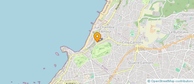 localisation de l'entreprise SARL LAMARQUE à ANGLET