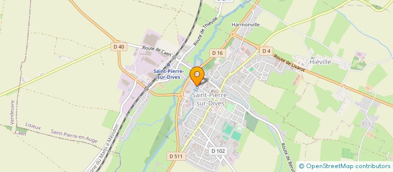 localisation de l'entreprise SARL LAMBERT à SAINT-PIERRE-EN-AUGE
