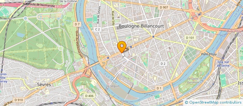 localisation de l'entreprise SARL LAMBOUX à BOULOGNE-BILLANCOURT