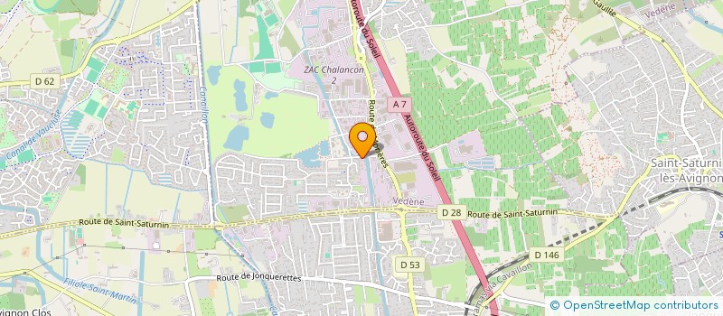 localisation de l'entreprise SARL LAMI à VEDENE