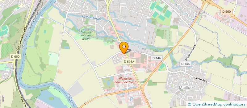 localisation de l'entreprise SARL LAMMERS à SENS