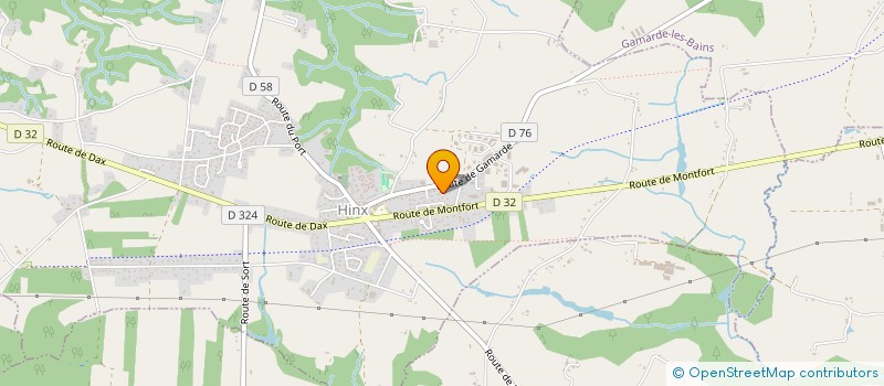 localisation de l'entreprise SARL LAMOURELLE EQUIPEMENTS  HINX