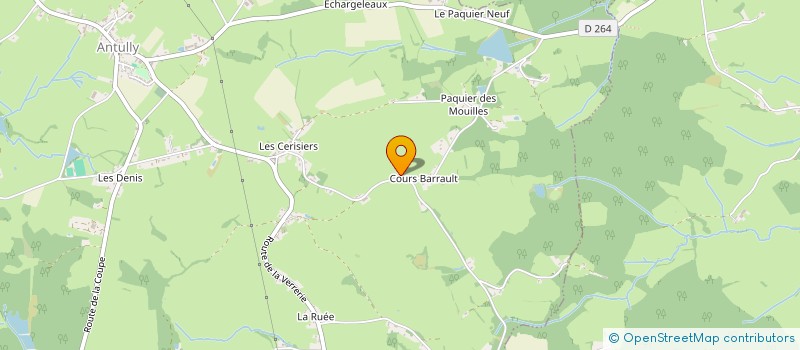 localisation de l'entreprise SARL LAMS à ANTULLY