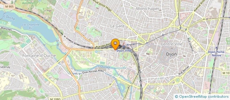 localisation de l'entreprise SARL LAMY à DIJON