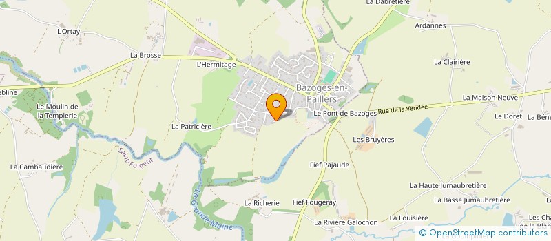 localisation de l'entreprise SARL LANCELOT à CHANVERRIE