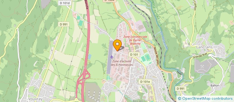 localisation de l'entreprise SARL LANCIA à VALSERHONE