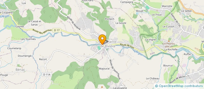 localisation de l'entreprise SARL LANDES à SAINT-PIERRE-DE-RIVIERE
