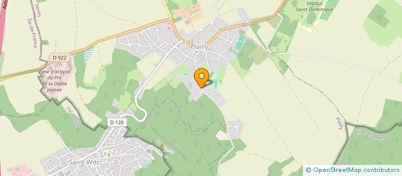 localisation de l'entreprise SARL LANGIN INSTALLATEUR à PLAILLY