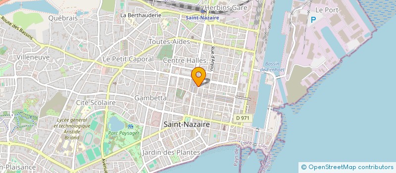 localisation de l'entreprise SARL LANGLAIS à SAINT-NAZAIRE