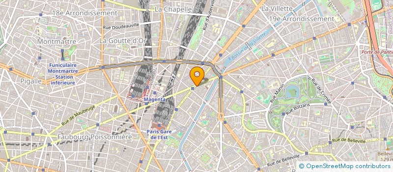 localisation de l'entreprise SARL LANGOGNE  PARIS