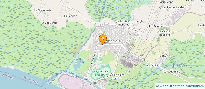 localisation de l'entreprise SARL LANN  CORDEMAIS