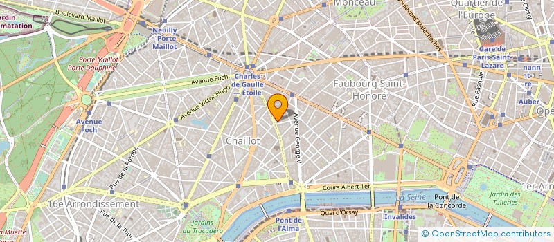 localisation de l'entreprise SARL LANNA KAMILINA PARIS  PARIS