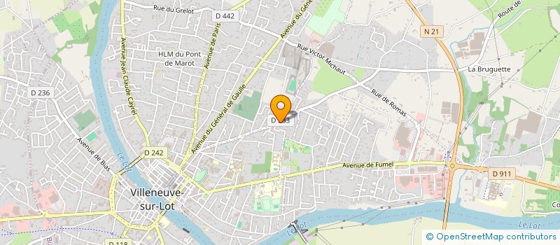 localisation de l'entreprise SARL LANNES FRANCIS à VILLENEUVE-SUR-LOT
