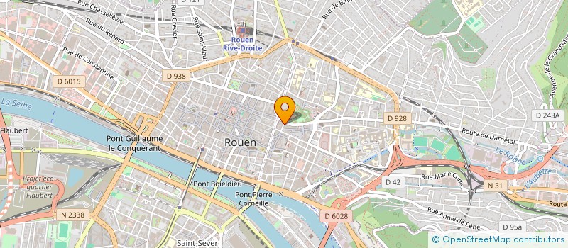 localisation de l'entreprise SARL LANNIER SEGARD EUROPEEN IMMOBILIER à ROUEN