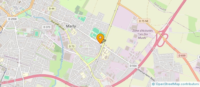 localisation de l'entreprise SARL LANSEL  MARLY