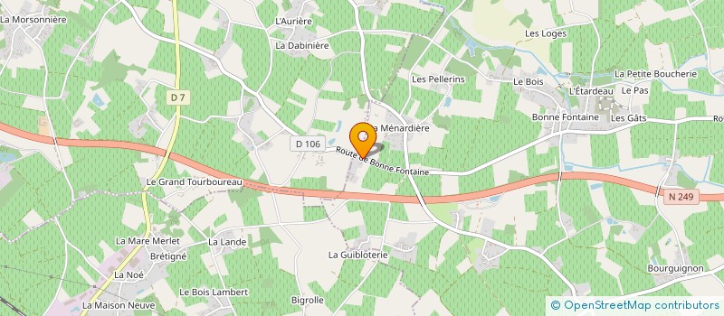 localisation de l'entreprise SARL LANTIER CREATION à VALLET