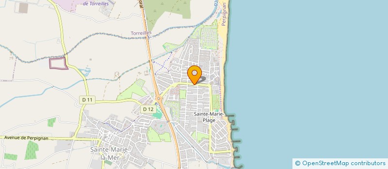 localisation de l'entreprise SARL LANVIN FRUCTOSO à SAINTE-MARIE-LA-MER