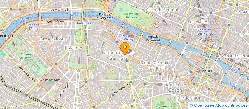 localisation de l'entreprise SARL LAO TSEU  PARIS