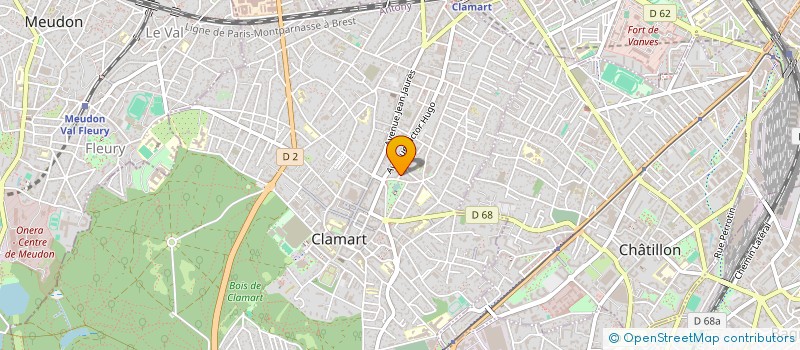 localisation de l'entreprise SARL LAPERCHE  CLAMART