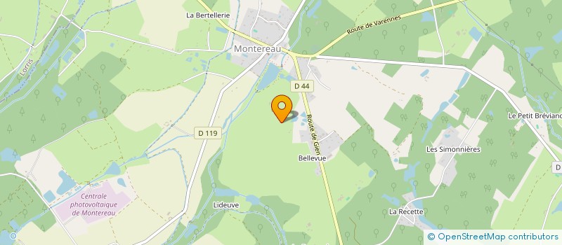 localisation de l'entreprise SARL LAPEYRE à MONTEREAU