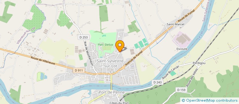 localisation de l'entreprise SARL LAPIDOR à PENNE D'AGENAIS