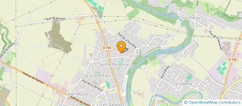 localisation de l'entreprise SARL LAPLACE HILAIRE à NIORT
