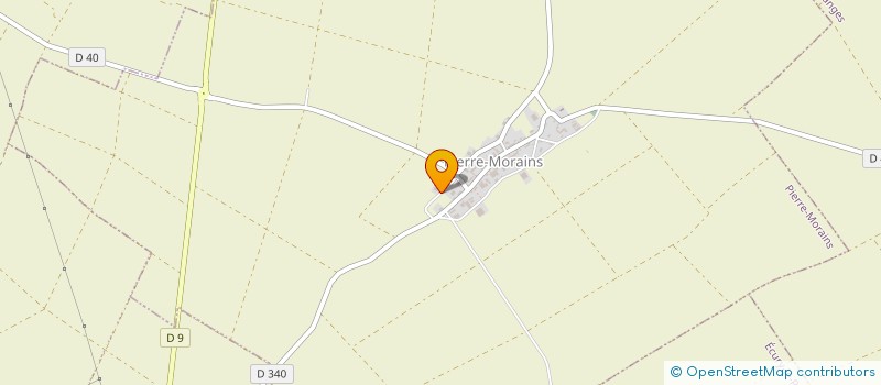 localisation de l'entreprise SARL LAPORTE  PIERRE-MORAINS