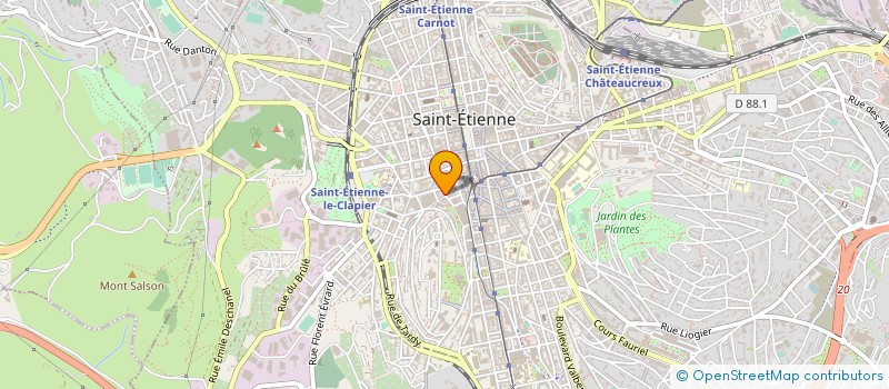 localisation de l'entreprise SARL LARABA à SAINT-ETIENNE