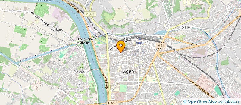 localisation de l'entreprise SARL LARAJE  AGEN