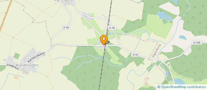 localisation de l'entreprise SARL LARDIN BUTEUX  GIGNY-BUSSY