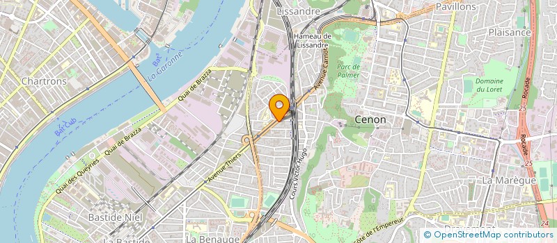 localisation de l'entreprise SARL LARDY IMMOCONSEILS  CENON