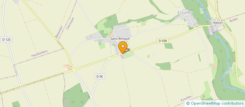 localisation de l'entreprise SARL LARGILLIERE  ESSUILES