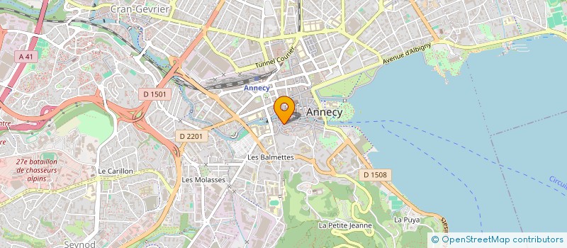 localisation de l'entreprise SARL LARI à ANNECY