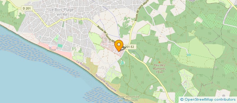 localisation de l'entreprise SARL LARIVIERE à LE BOIS-PLAGE-EN-RE