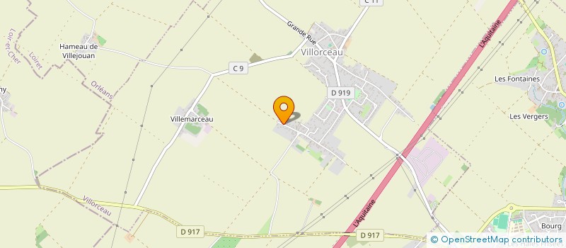 localisation de l'entreprise SARL LARPENT à VILLORCEAU