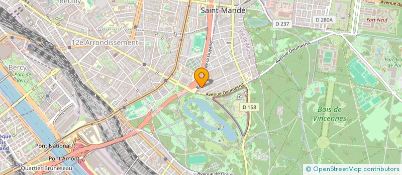 localisation de l'entreprise SARL LARRY DUVAL  SAINT-MANDE