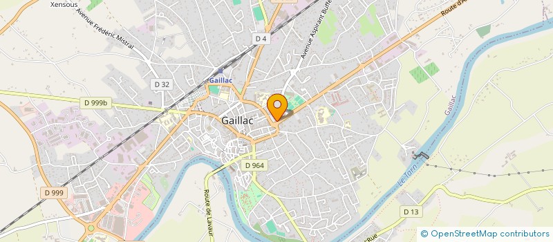 localisation de l'entreprise SARL LARTIGOU INVEST à GAILLAC