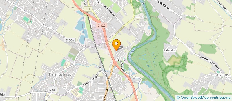 localisation de l'entreprise SARL LARVIA à PINS-JUSTARET