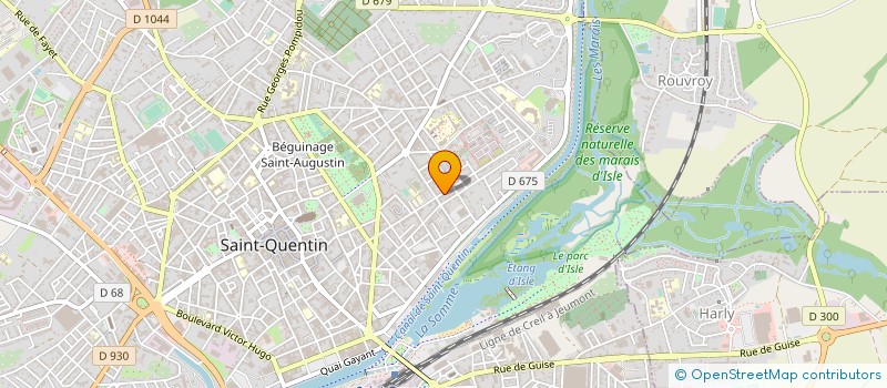 localisation de l'entreprise SARL LASER à SAINT-QUENTIN