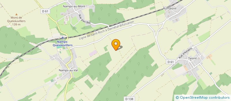 localisation de l'entreprise SARL LASER BOULOGNE à NAMPS-MAISNIL