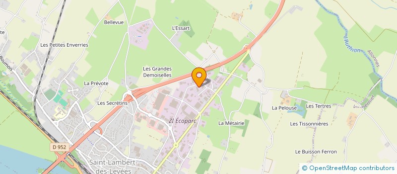 localisation de l'entreprise SARL LASER GAME SAUMUR à SAUMUR