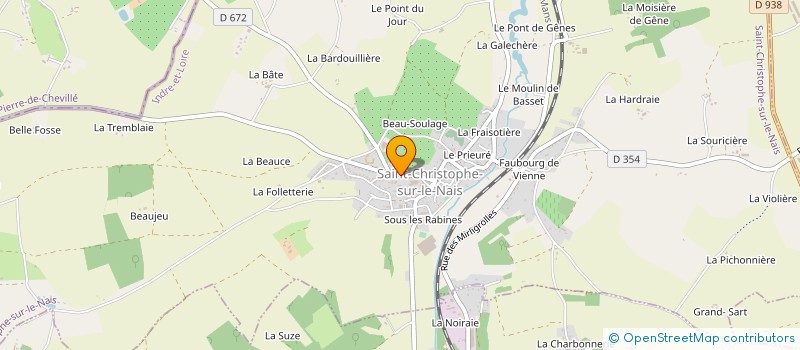 localisation de l'entreprise SARL LASNEAU-STEYER à SAINT-CHRISTOPHE-SUR-LE-NAIS