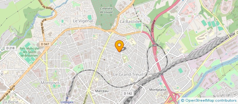 localisation de l'entreprise SARL LASSALLE à LIMOGES