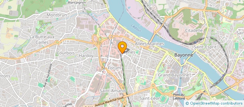 localisation de l'entreprise SARL LATASA PLOMBERIE  ANGLET