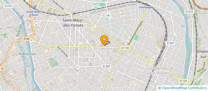 localisation de l'entreprise SARL LATINA SERRURE à SAINT-MAUR-DES-FOSSES