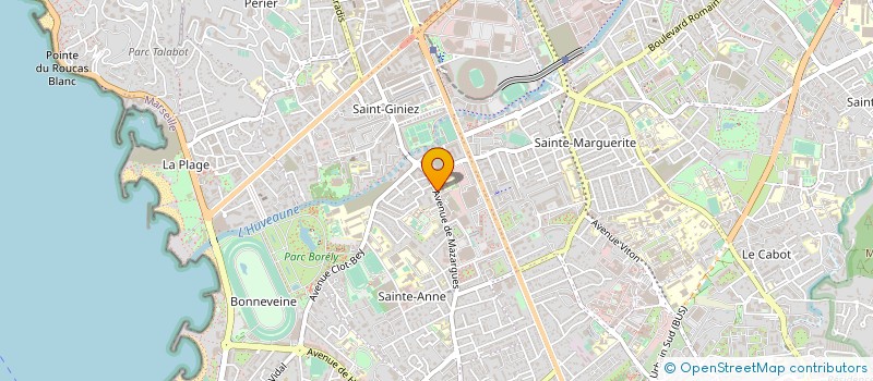 localisation de l'entreprise SARL LATITUDE BEAUTE à MARSEILLE